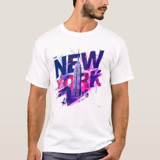 Camiseta I Heart NYC" T-shirt - Casual New York City Urban 
