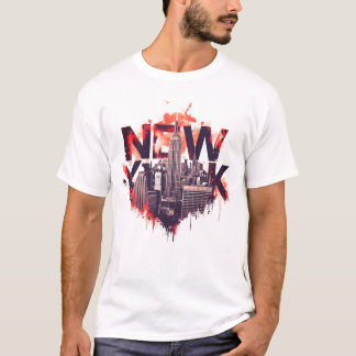 Camiseta I Heart NYC" T-shirt - Casual New York City Urban 