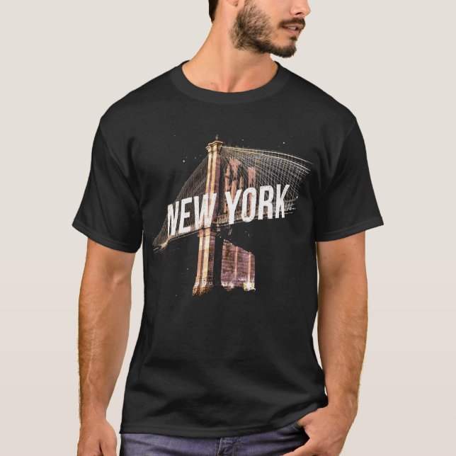 Camiseta I Heart NYC" T-shirt - Casual New York City Urban  (Anverso)