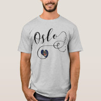 I Heart Oslo, Noruega, Bandera de Oslo