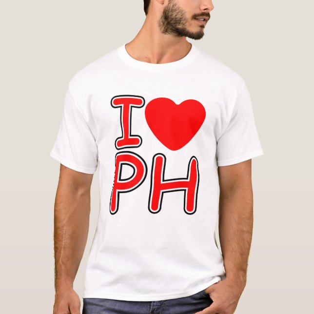 Camiseta I heart PH T-Shirt (Anverso)