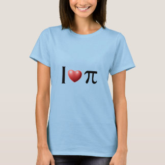 Camiseta I heart pi T-Shirt