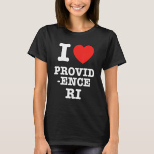 Camiseta I Heart Providence Rhode Island RI Love