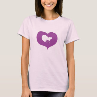 Camiseta I Heart Rats Tee