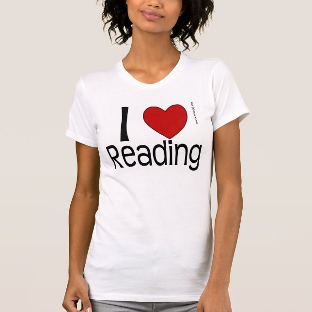 Camiseta I Heart Reading Shirt (Anverso)