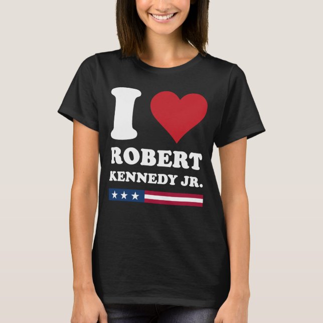 Camiseta I Heart Robert Kennedy JR (Anverso)
