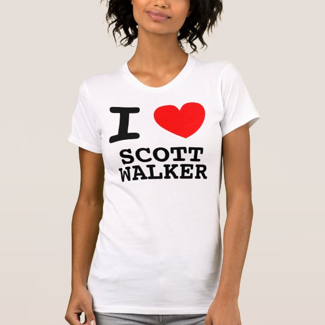 Camiseta I Heart Scott Walker Shirt (Anverso)