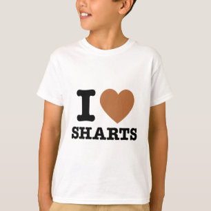 Camiseta I Heart Sharts