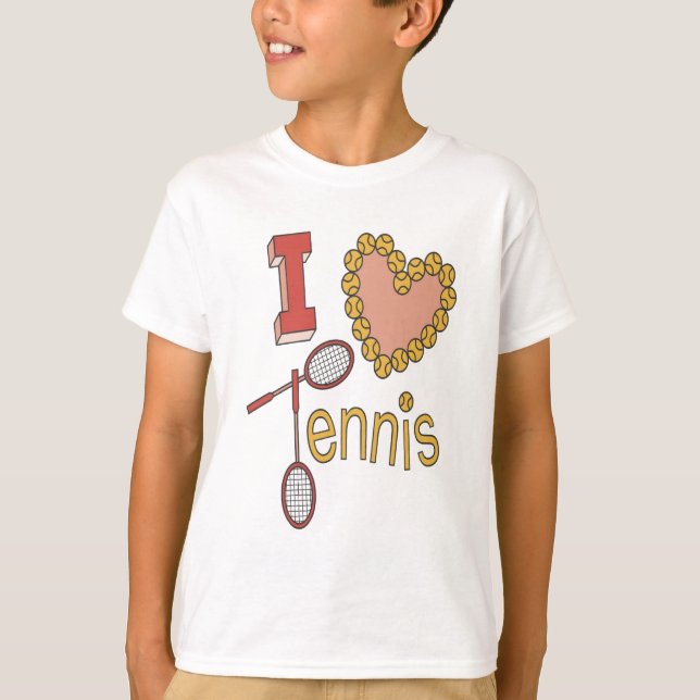 Camiseta I Heart Tennis (Anverso)