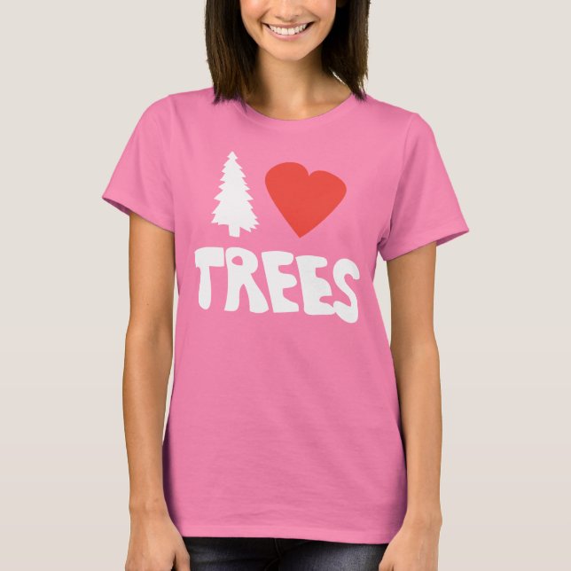 Camiseta I Heart Trees (Anverso)