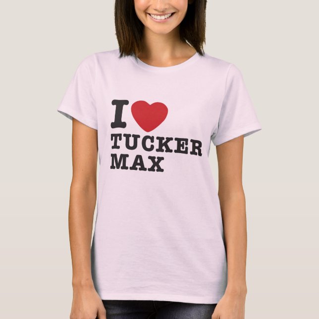 Camiseta I Heart Tucker Max 02 (Anverso)