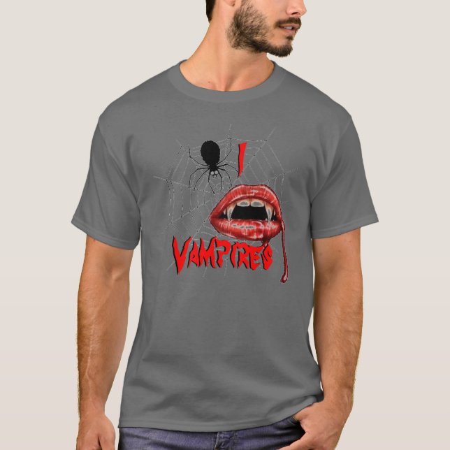 Camiseta I Heart Vapires (Anverso)