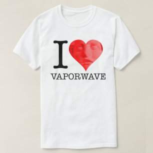 Camiseta I Heart Vaporwave