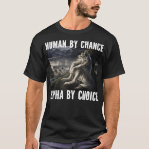 Camiseta I Heart Werewolfs Alpha Funny Cringe Werewolf Wolf
