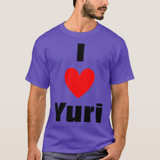 Camiseta I Heart Yuri girl vintage
