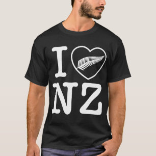 Camiseta I heart Zealand New