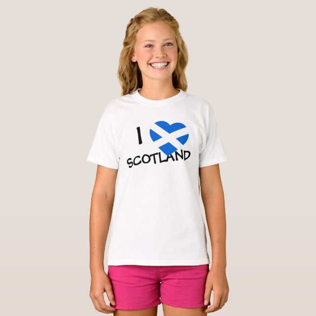 Camiseta I Heartflag Scotland bk gcnt (Anverso completo)