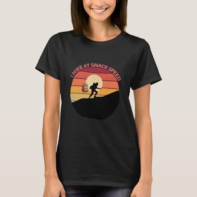 CAMISETA I HIKE AT SNACK SPEED CHILL TRAIL WALKER TEE (Anverso)