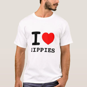 Camiseta I hippies del corazón