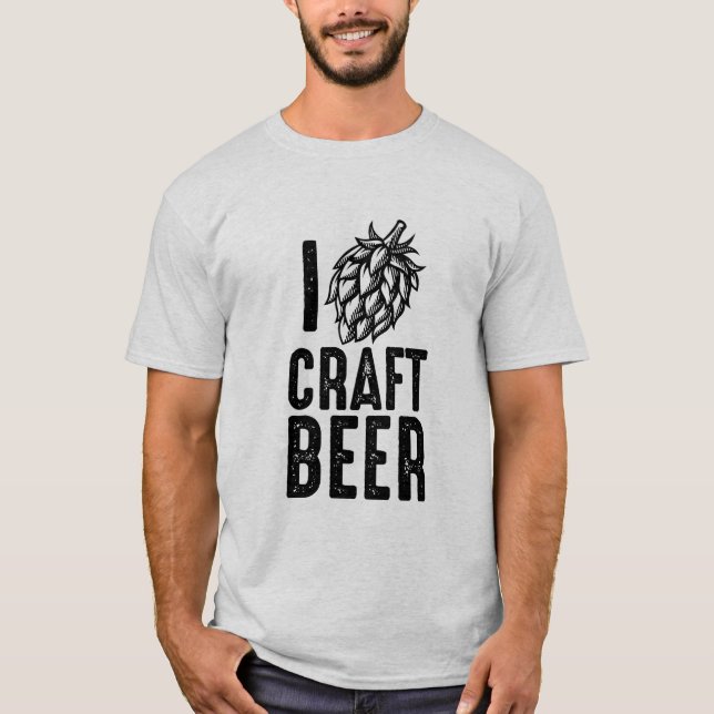 Camiseta I Hop Craft Beer (Anverso)