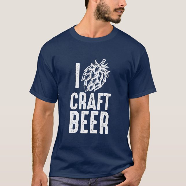 Camiseta I Hop Craft Beer (Anverso)