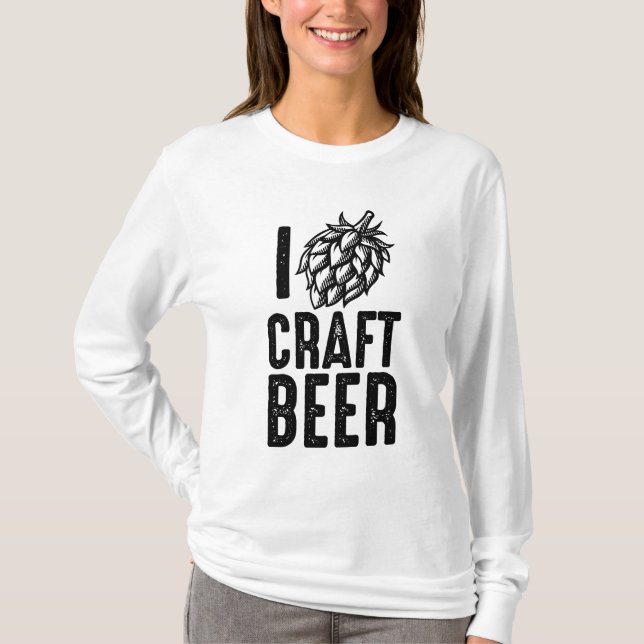 Camiseta I Hop Craft Beer (Anverso)