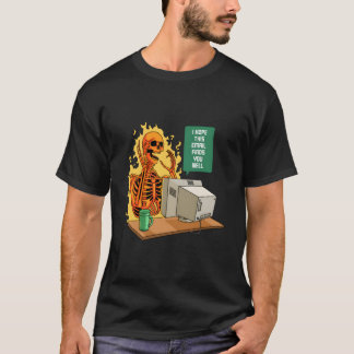 Camiseta I Hope This Email Finds You Well Employee Skull Em