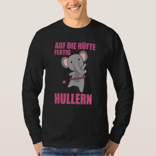 Camiseta I Huller Smart Hoop Cute Elefantes de Baile