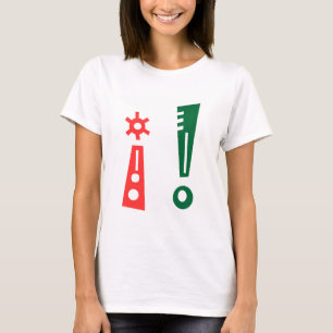 Camiseta ¡I! I puente de exclamación