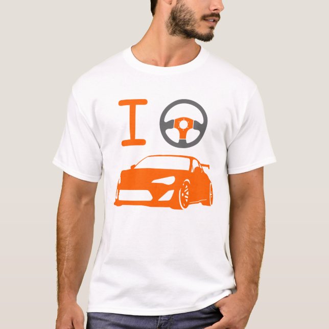 Camiseta I impulsión (del amor) - GT86- /version3 (Anverso)