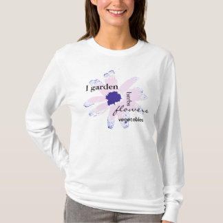 Camiseta I Jardín Herbs Flores Verduras Daisy