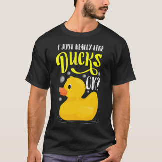 Camiseta I Just Love Ducks Funny Duckling Lover Gifts pet l