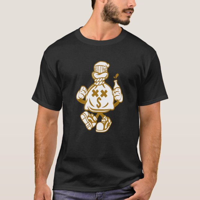 Camiseta i Just Love Gold And Money Element Jewelry Gold   (Anverso)