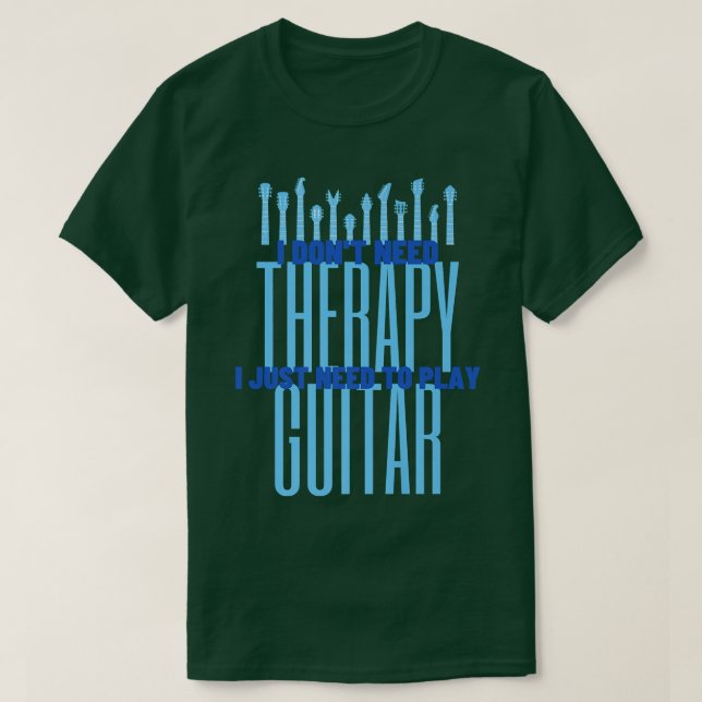 Camiseta I Just Need To Play Guitar PlayerFunny Guitar639 (Diseño del anverso)