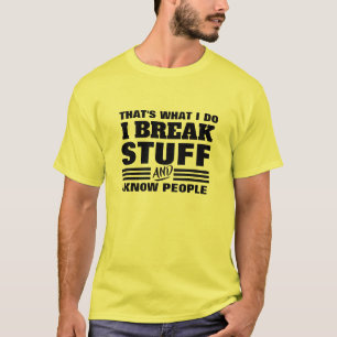 Camiseta I Know People - Eso Es Lo Que Hago Graphi