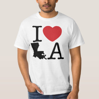 Camiseta I LA del corazón