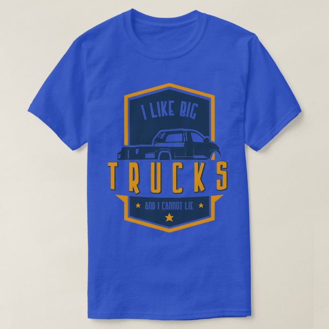 Camiseta I Like Big Trucks And I Cannot Lie For Toddler pri (Diseño del anverso)