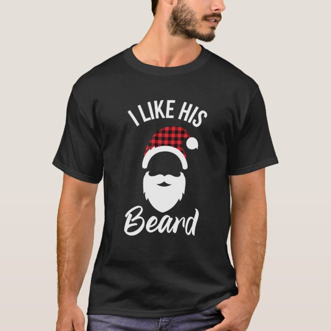 Camiseta I Like His Beard I Like Her Butt Couples Matching (Anverso)