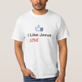 Camiseta I Like (LOVE jesús -) Facebook