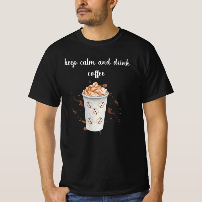 Camiseta I like my cream and sugar in my coffee (Anverso)