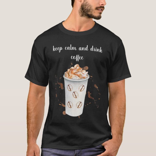 Camiseta I like my cream and sugar in my coffee (Anverso)