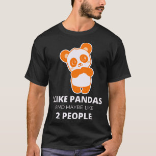 Camiseta I Like Pandas 2
