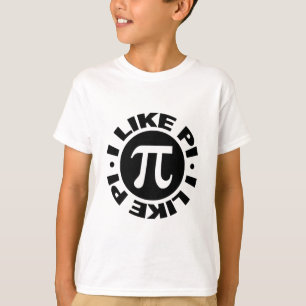 Camiseta I Like Pi
