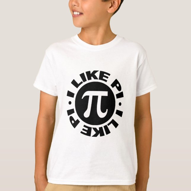 Camiseta I Like Pi (Anverso)