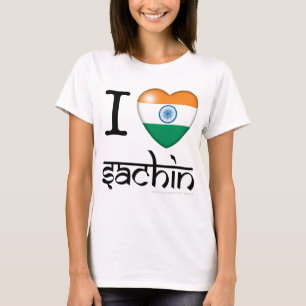Camiseta I lLove Sachin (Tendulkar)