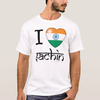 Camiseta I lLove Sachin (Tendulkar)