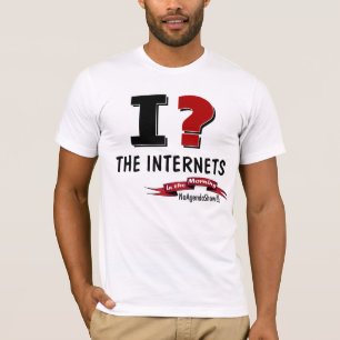 Camiseta ¿i? Los Internet, por la mañana