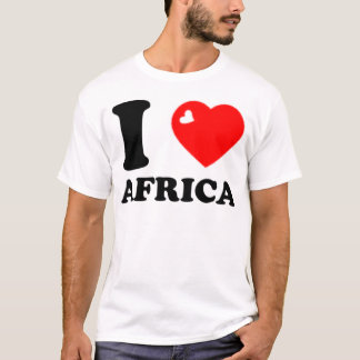 CAMISETA I LOVE AFRICA 3D