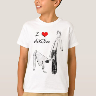 Camiseta I love Aikido - Sankyo