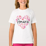 Camiseta I love Amara - hearts for Amara<br><div class="desc">I love Amara - show all of your love for Amara,  great gift for wedding,  anniversary,  engagement,  birthday</div>